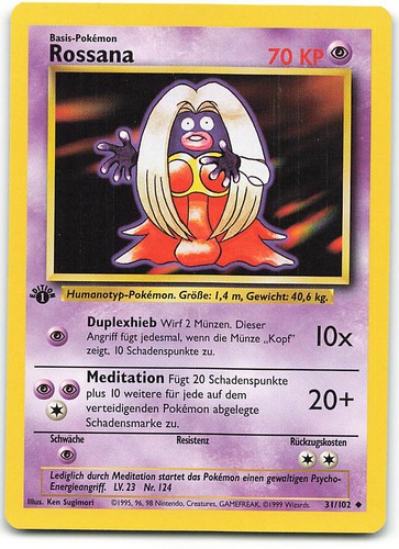 Pokémon tcg rossana - pokémon,