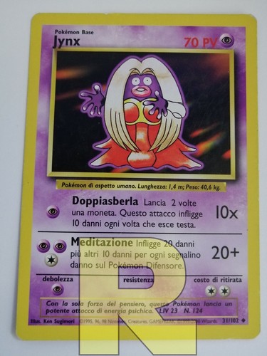 Jynx set base 102 non - set,