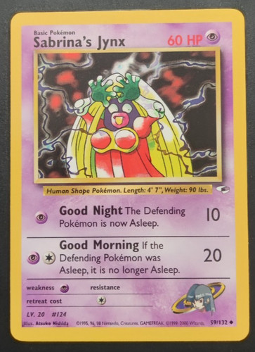 Pokemon sabrina jynx 132 - pokemon, sabrina's