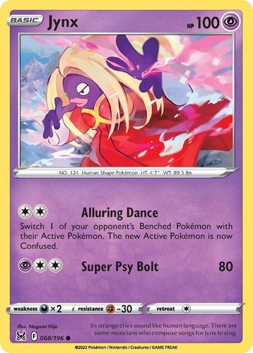 Jynx swsh11 068 196 - jynx,