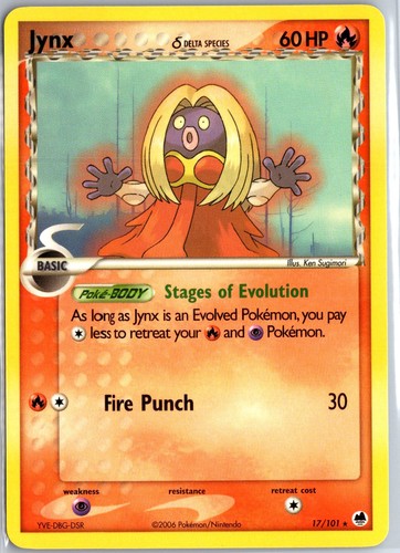 Jynx 101 ex - (delta, 17/101