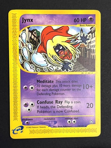 Jynx pokémon aquapolis - pokémon,