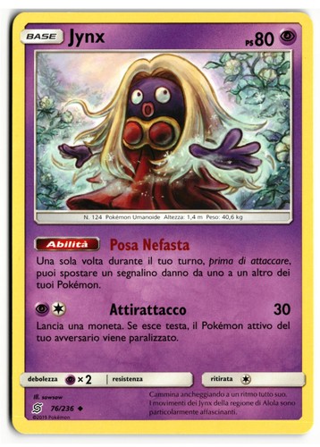 Pokémon jynx 236 - pokémon,