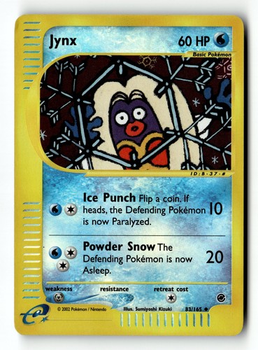 Pokemon card jynx reverse holo - pokemon,