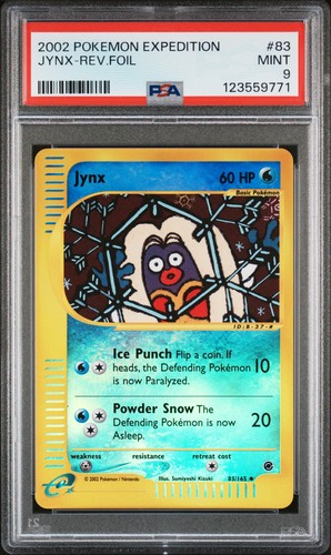 Pokemon jynx reverse - pokemon, holo