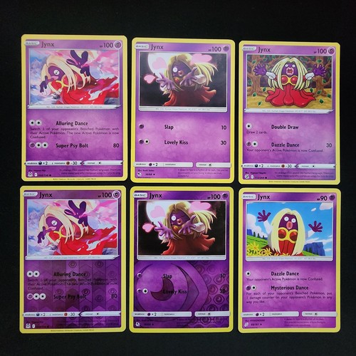 Lotto carte pokemon jynx x12 - carte,