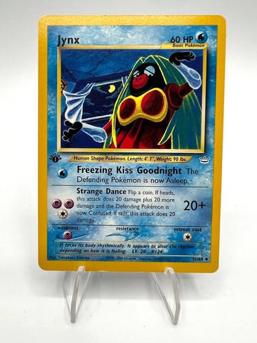 Carta pokemon jynx - pokemon,
