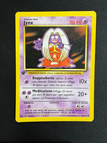 Pokemon jynx 102 set base - set,