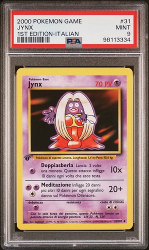 Pokemon jynx 102 set - pokemon,