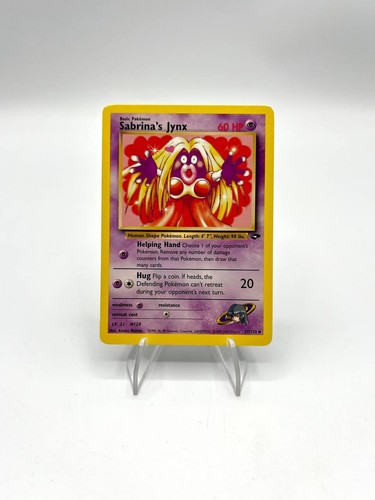 Carta pokemon sabrina jynx - pokemon, sabrina's