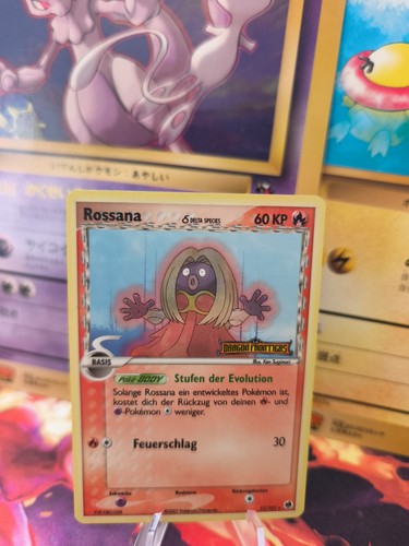 Carta pokemon card rossana - carta,
