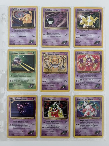 Carte pokemon serie gym - serie, “gym