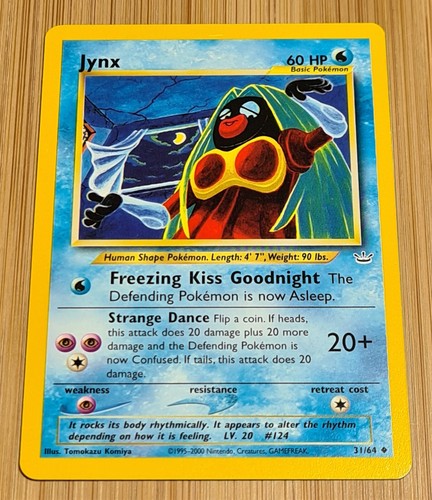 Jynx 64 uncommon neo - jynx, #