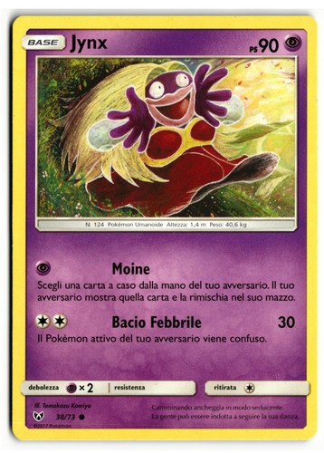 Pokémon jynx 038 073 - pokémon,