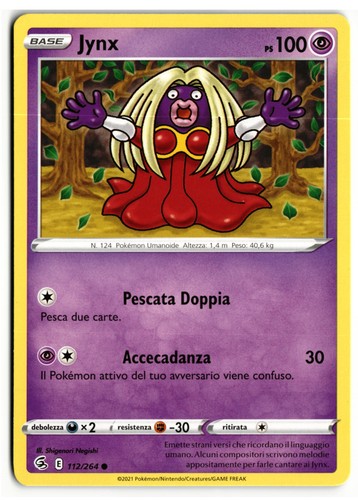 Pokémon jynx 112 264 colpo - pokémon,