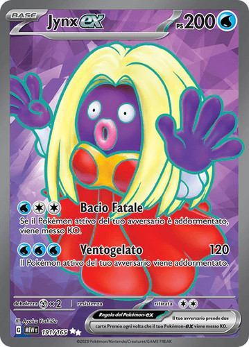 191 165 jynx full - ex, mew
