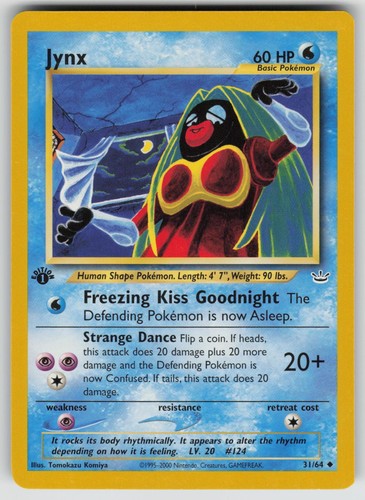 Jynx uncommon neo - 31/64,