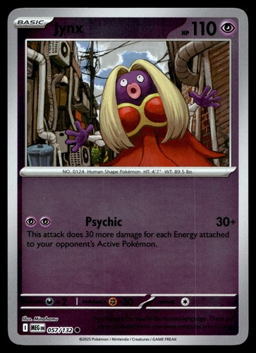 Jynx 057 132 mega - jynx, 057/132