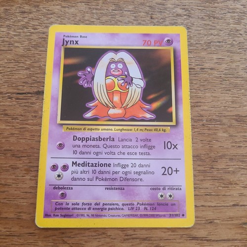 Jynx 102 set base carta - jynx,